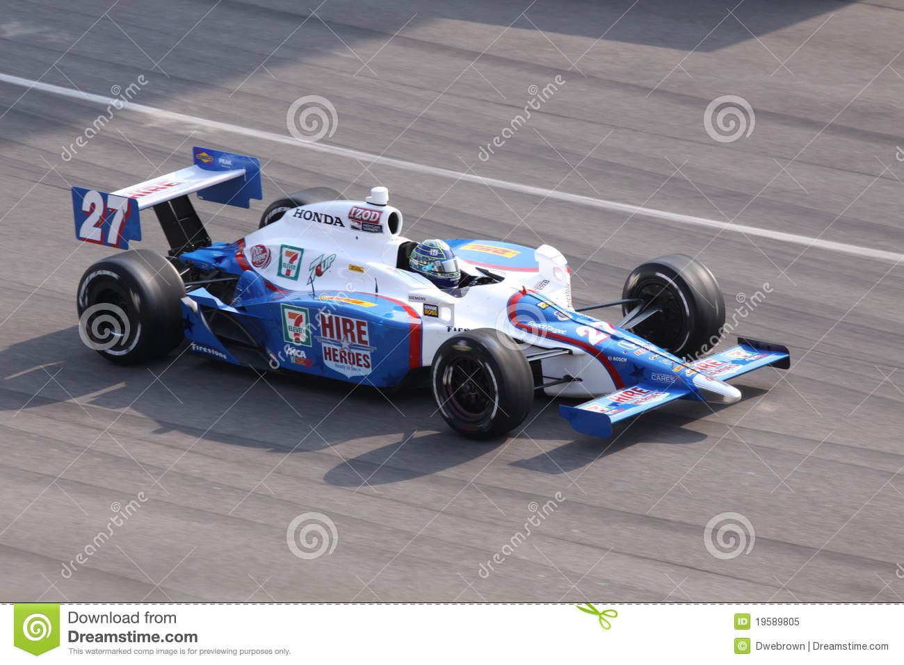 Mike Conway Indianapolis 500 Pole Day 2011 Indy Editorial Image