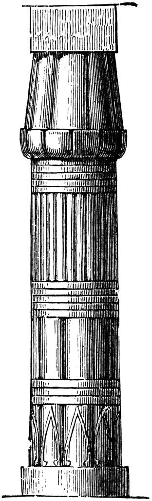 Pillar Column Outline Clip Art 108564 Pillar Column Outline Clip Art