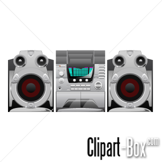 Related Boom Box Cliparts