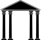 Vector Art Clip Art Building Columns Justice Roman