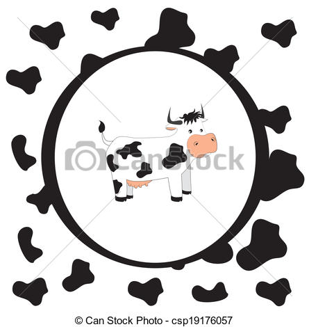 Vector   Cow Design   Stock Illustration Royalty Free Illustrations