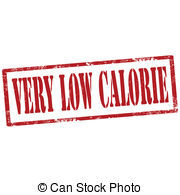 Very Low Calorie Stamp Clip Art