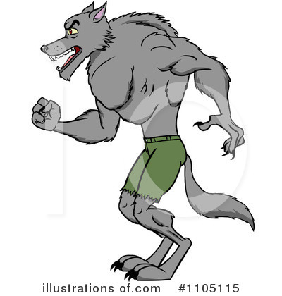 Werewolf Clipart  1105115 By Cartoon Solutions   Royalty Free  Rf