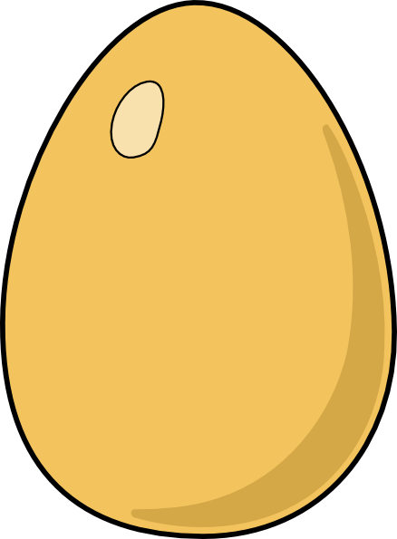 Cartoon Egg Drop Clipart