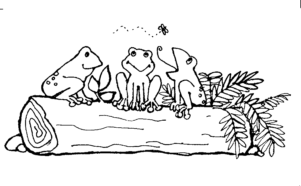 Cg Frogs On A Log Gif