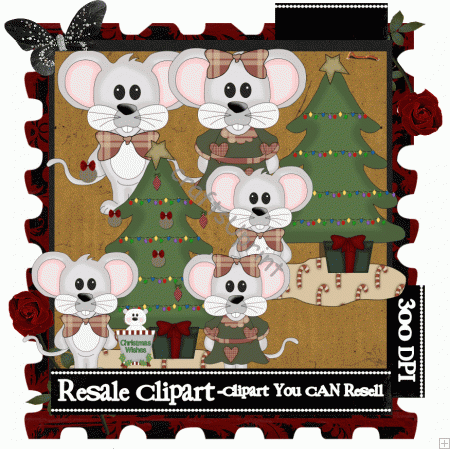 Clip Art Files    Clip Art    Christmas Clipart    Christmas Mice