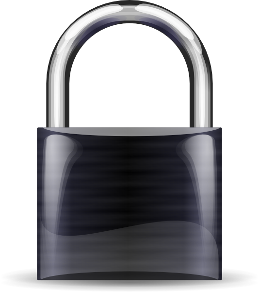 Free Clip Art Of A Pad Lock   Clipart Best