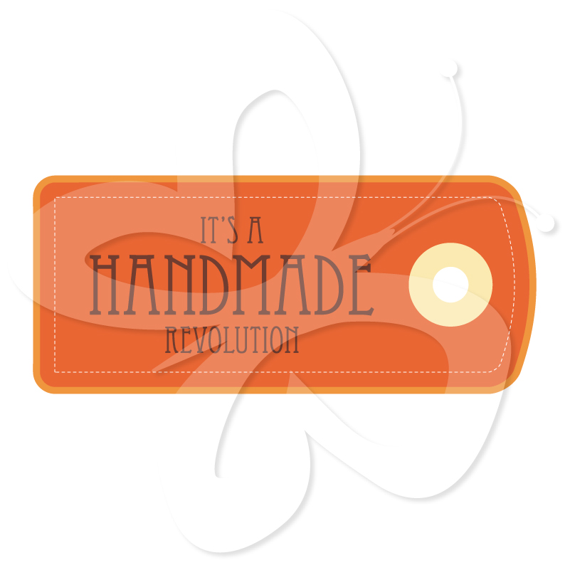Handmade Clipart Handmade Labels Clip Art Set