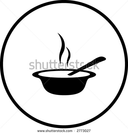 Hot Soup Symbol Stock Vector Illustration 2773027   Shutterstock