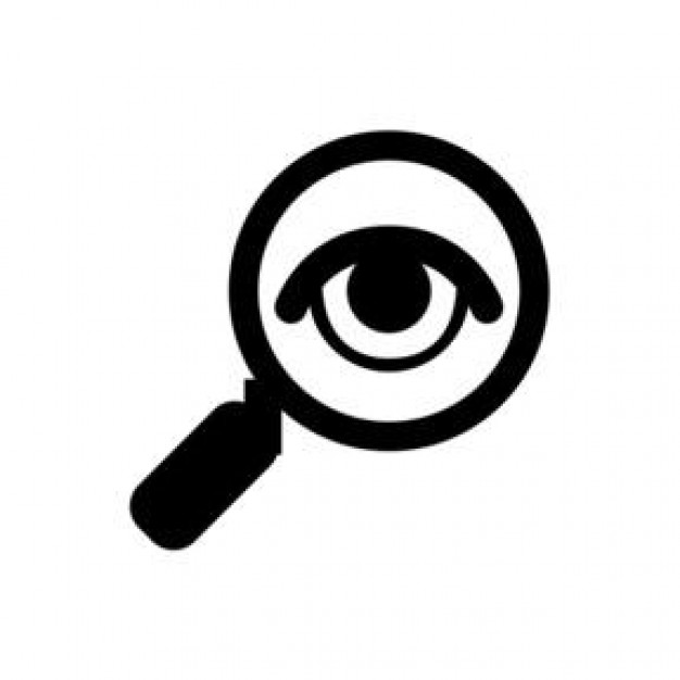 Magnifying Glass With An Eye   Icon   Other   Pixempire