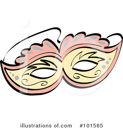 Royalty Free  Rf  Face Mask Clipart Illustration By Andy Nortnik