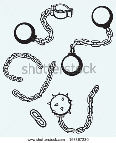 Shackles And Chains Clipart Wrecking Ball And Chain And
