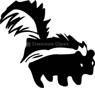 Skunk Clipart   Ba Skunk   Classroom Clipart