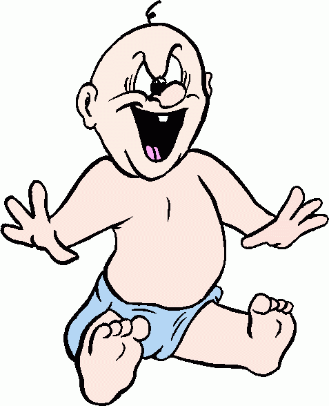 Angry Baby Clip Art