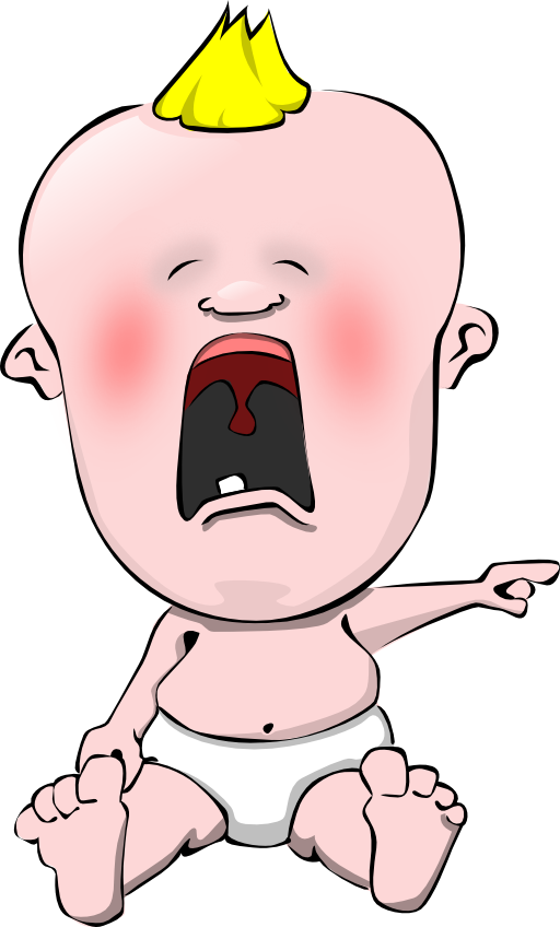 Baby Crying Clip Art Crying Baby Clipart