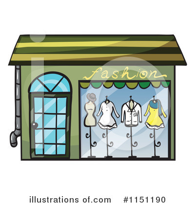 Boutique Clipart  1151190   Illustration By Colematt