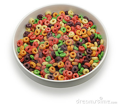 Bowl Of Cheerios Clipart Bowl With Colorful Round