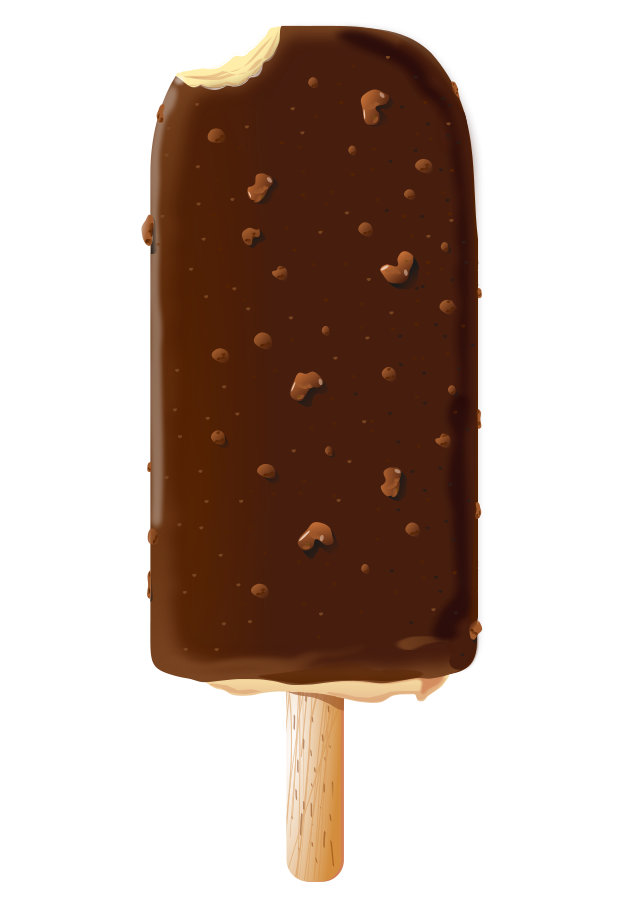 Choclate Icelolly Clipart Large Size