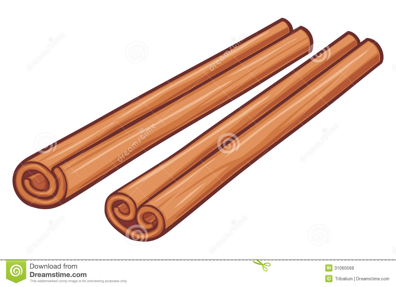 Cinnamon Stick Clipart Of Cinnamon Sticks