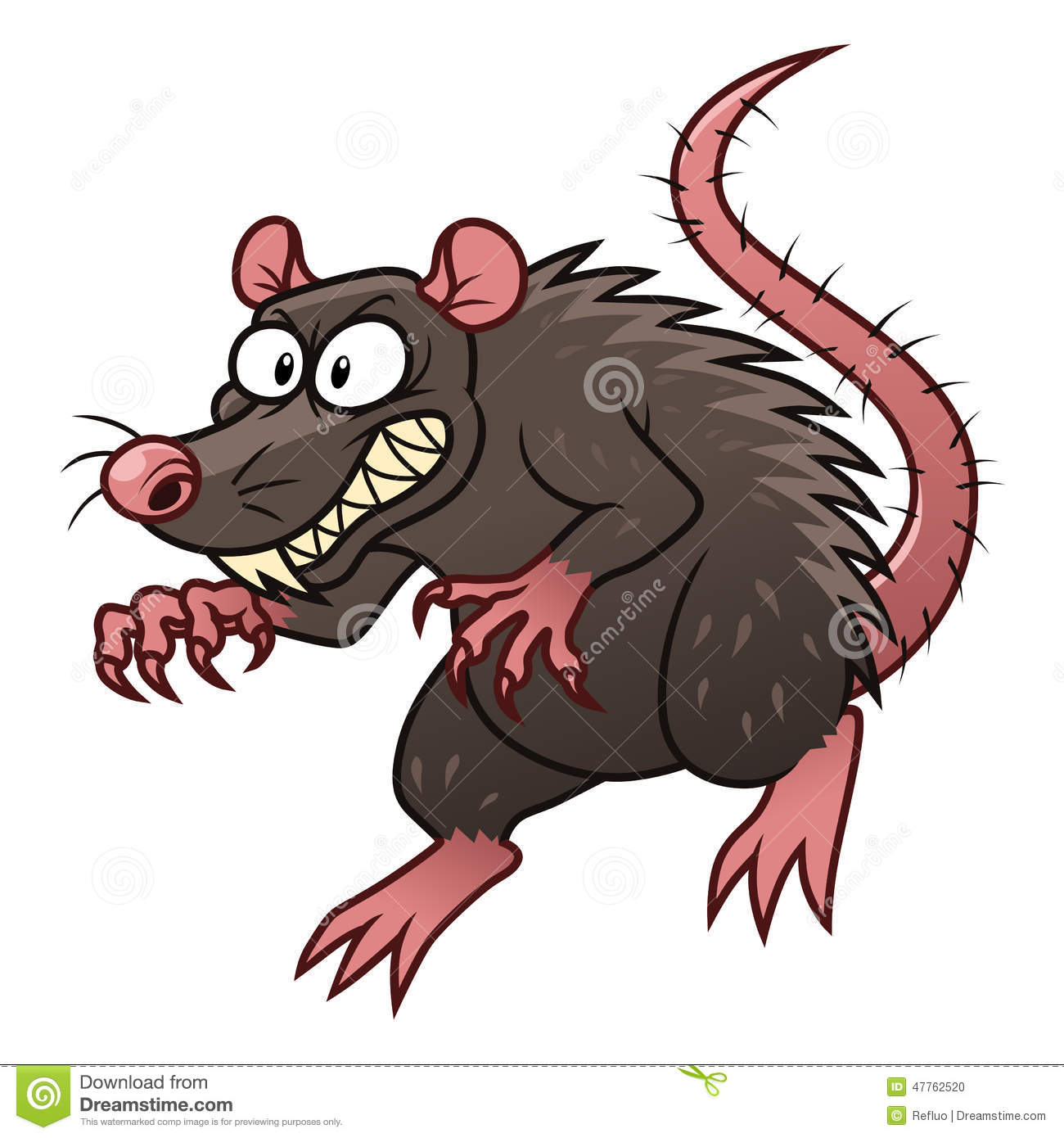 Evil Rat Stock Vector   Image  47762520