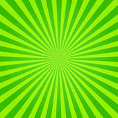 Green And Yellow Sunburst   Clipart Graphic