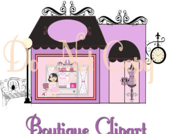 Popular Items For Boutique Clipart On Etsy