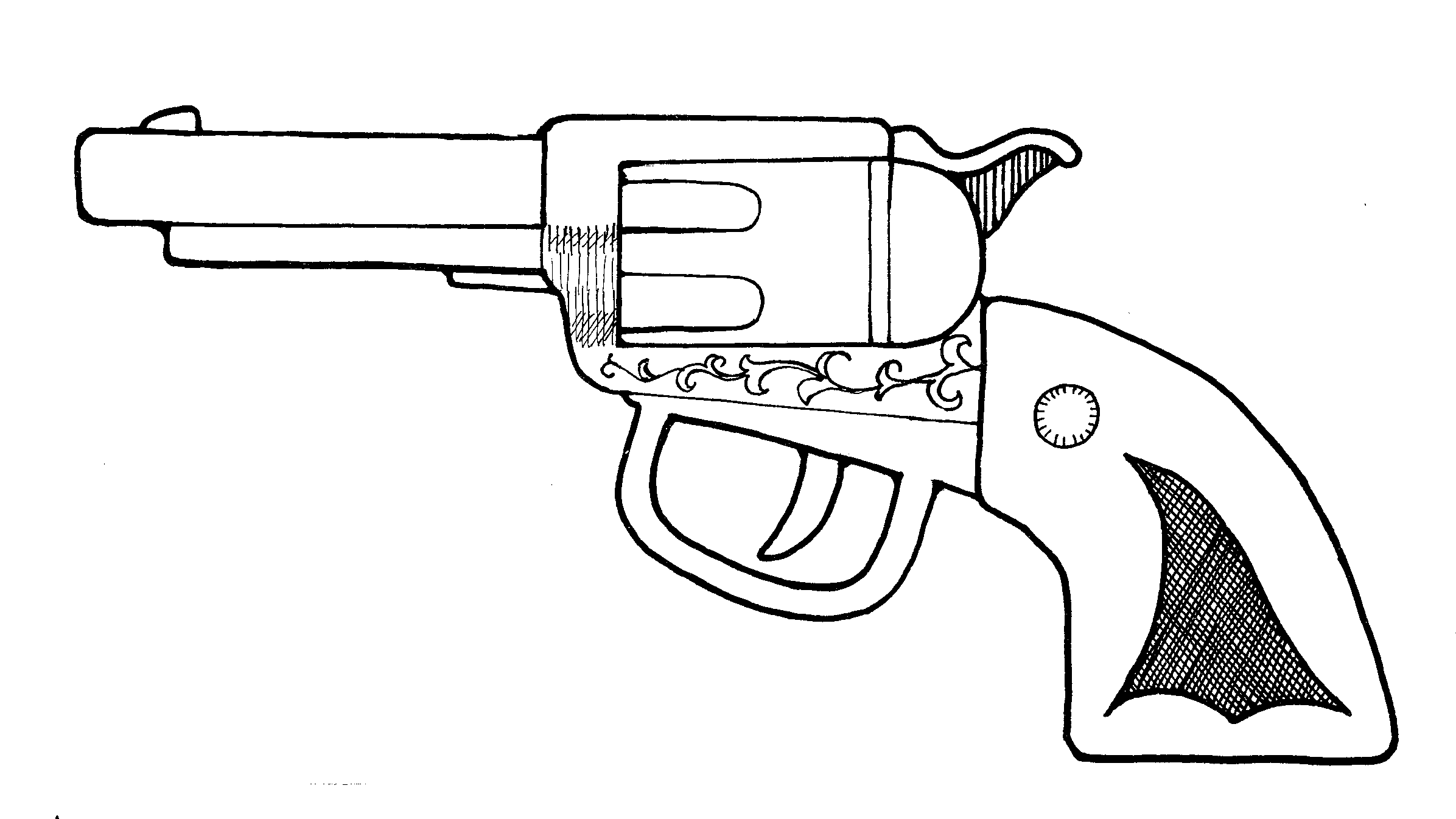 Printable Coloring Page Of Small Arm Gum For Coloring Purposes 
