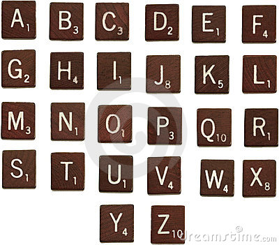 Scrabble Letters Clip Art