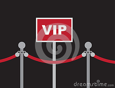 Vip Sign Red Rope Stock Photography   Image  35328132