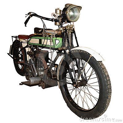 1911 Excelsior Motorbike Royalty Free Stock Photography   Image