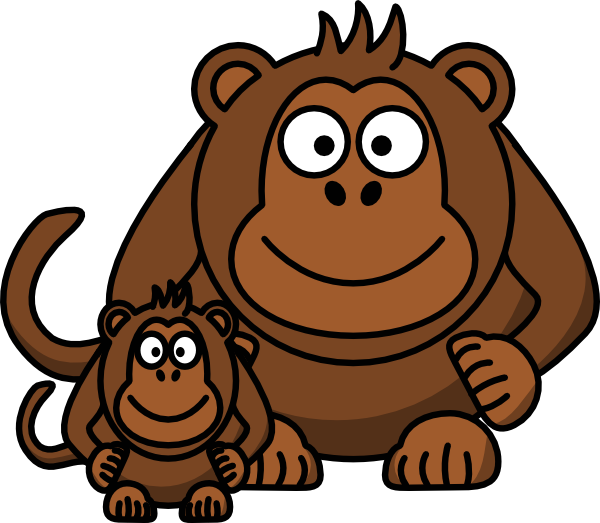 Ape Baby Clip Art At Clker Com   Vector Clip Art Online Royalty Free