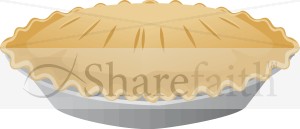 Bake Sale Pie   Church Food Clipart
