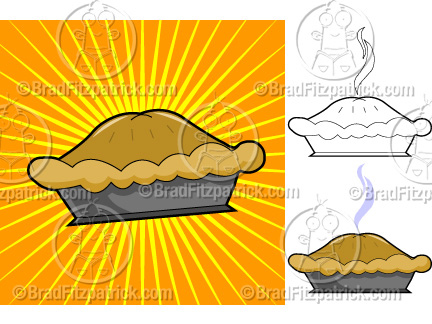 Cartoon Pie Clip Art   Pie Clipart Graphics   Vector Pie Icon