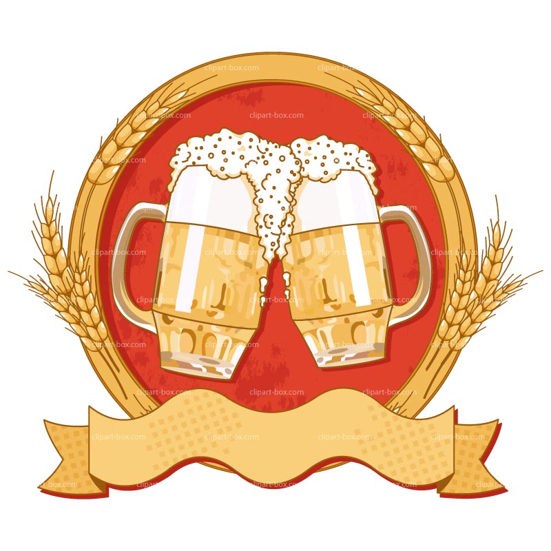 Clipart Beer Banner   Royalty Free Vector Design