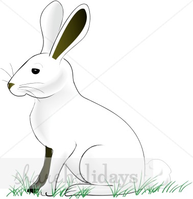 Easter Rabbit Clipart   Easter Bunny Clipart