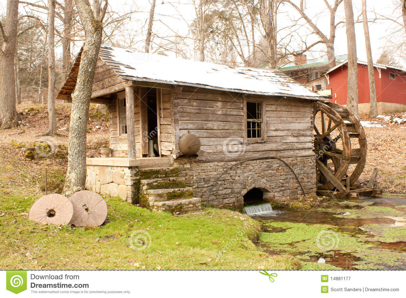 Old Mill Royalty Free Stock Photography   Image  14881177