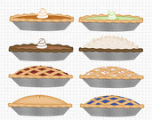 Pie Clipart On Etsy A Global Handmade And Vintage Marketplace 