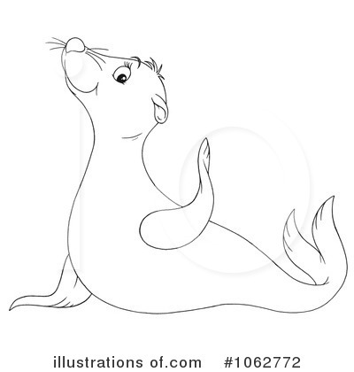 Royalty Free  Rf  Sea Lion Clipart Illustration  1062772 By Alex
