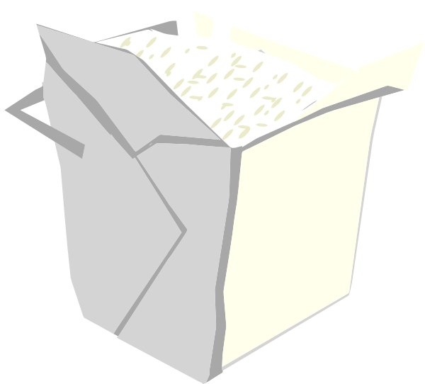 Take Out Box Simple Clip Art At Clker Com   Vector Clip Art Online