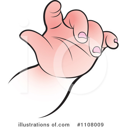 Baby Hand Clipart  1108009 By Lal Perera   Royalty Free  Rf  Stock
