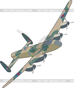 Bomber   Vector Clipart