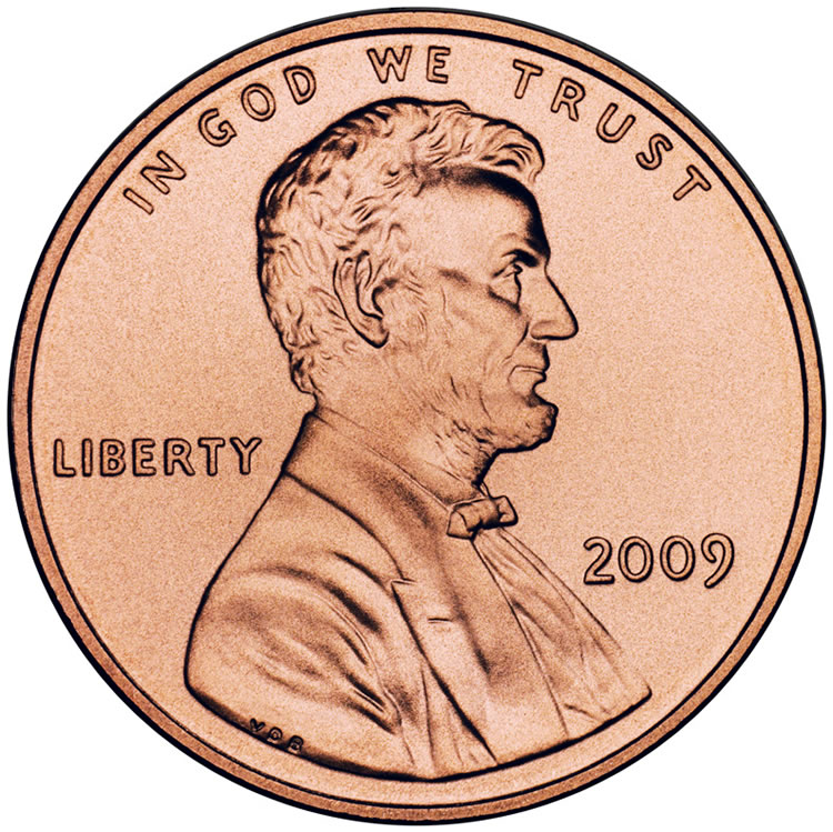       Lincoln Cent Reference Penny Designs   Coin Images  1909 2009