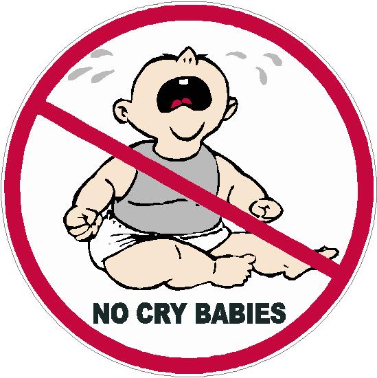 No Crying Sign Crying Infant