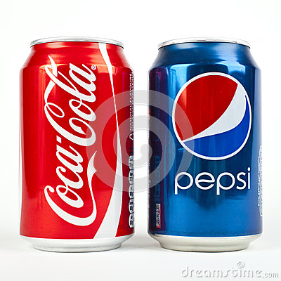 Pepsi Soda Can Clip Art Coca Cola Versus Pepsi