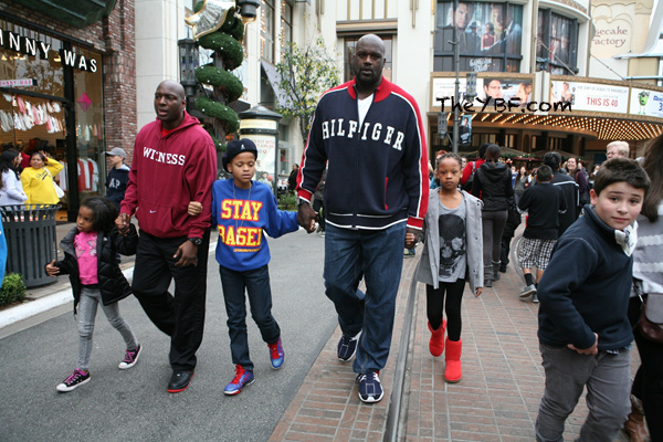 Shaq And Shaunie Kids Shaq Shopped It Up With 3 Out