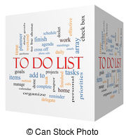 Task List Illustrations And Clipart  755 Task List Royalty Free