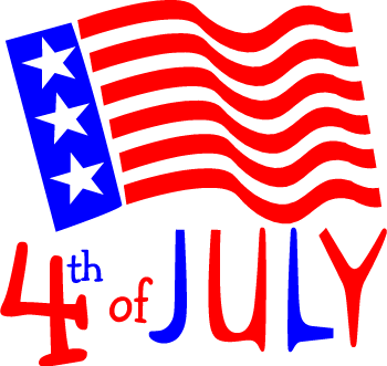 Word July Clipart