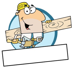 Working Clipart Image   Carpenter At Work