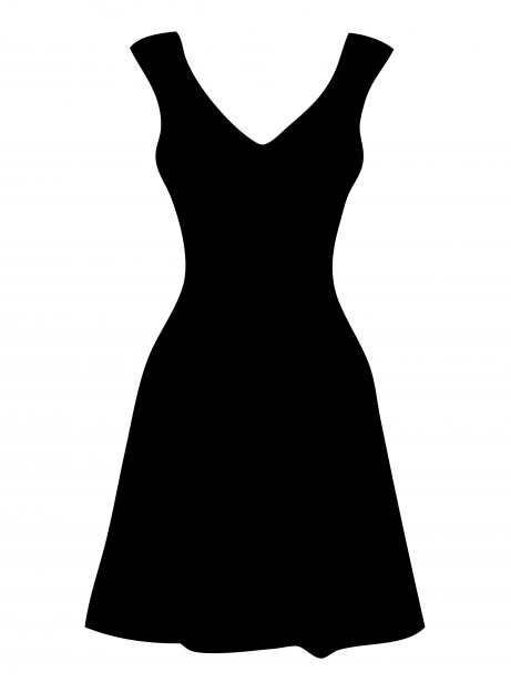 Black Dress Clipart By Karen Arnold