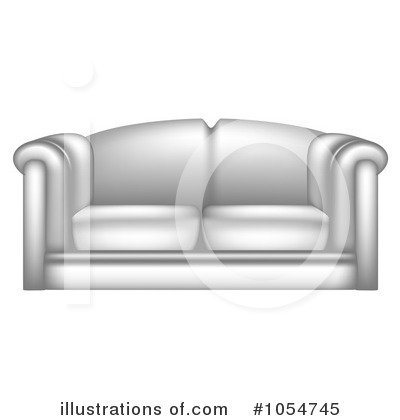 Couch Clipart  1054745   Illustration By Vectorace